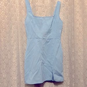 Blue Gingham Dress